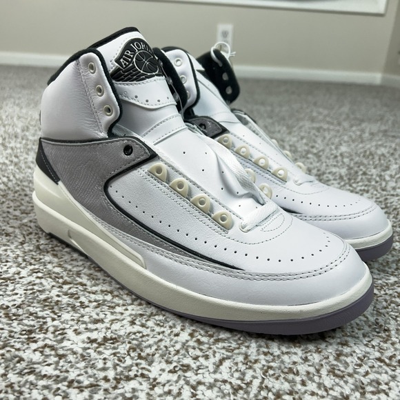 Jordan Other - Jordan Shoes Mens Size 10.5 White Air Jordan 2 Retro Python Basketball Sneaker